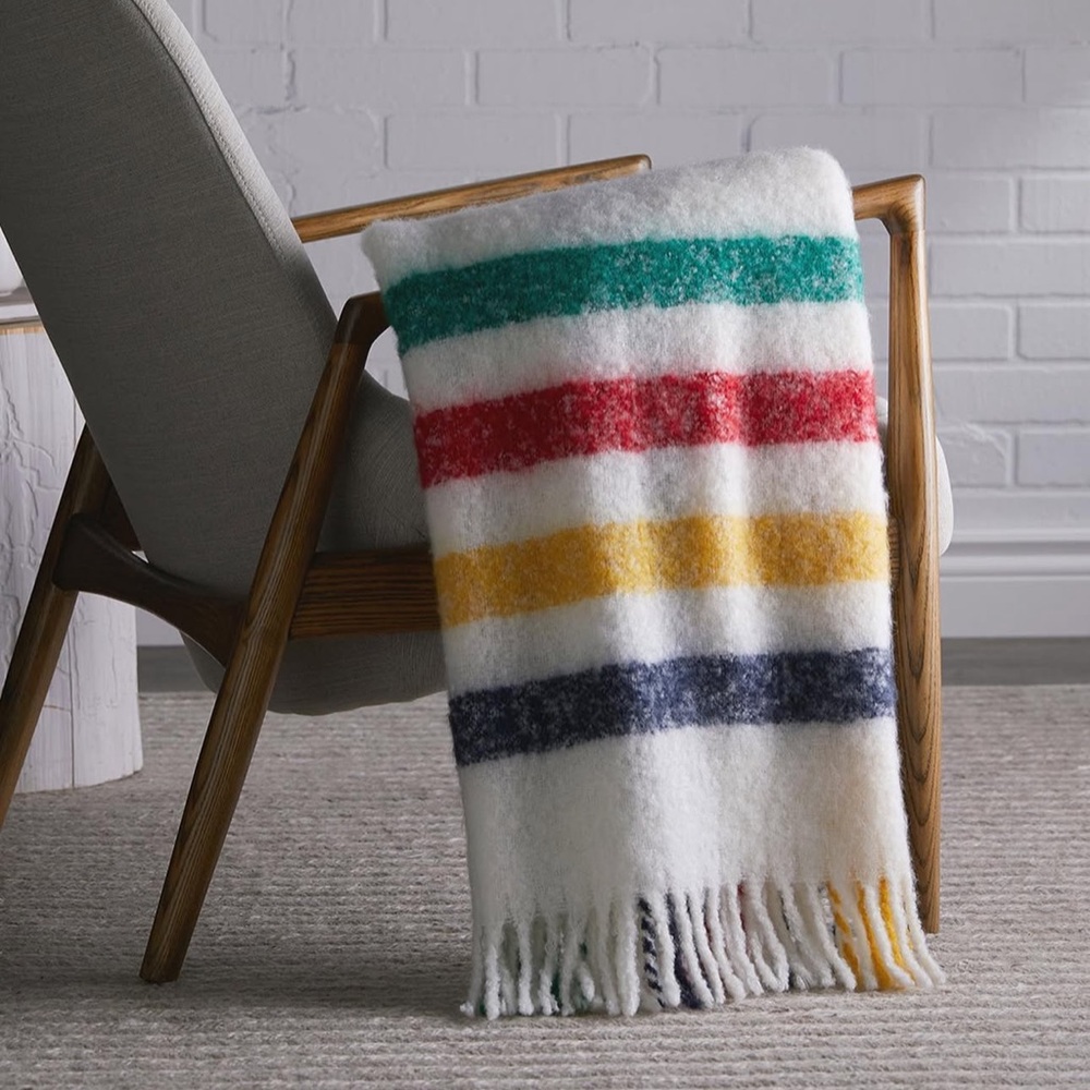 HBC Stripes Hudson’s Bay Company Classic Blanket